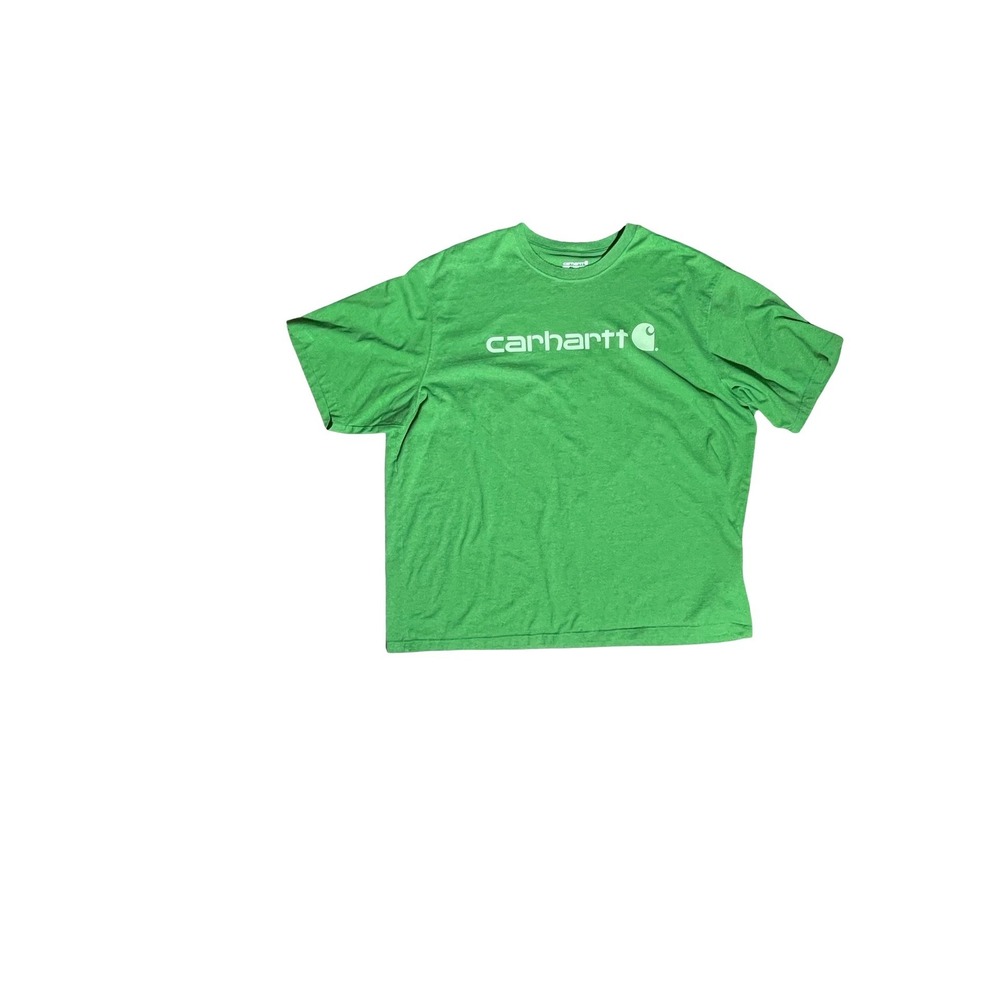 Carhartt Mens Green Loose Fit Short Sleeve Graphic T Shirt 3XL